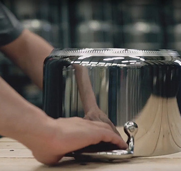 How Lagostina pots and pans are made